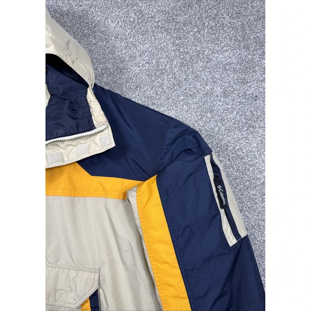Vintage 1990s Columbia‎ Women XL Insulated Pullover Jacket Hooded Winter
